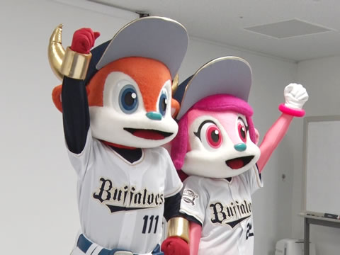 オリックス・バファローズからバファローブル・ベルの公式LINE