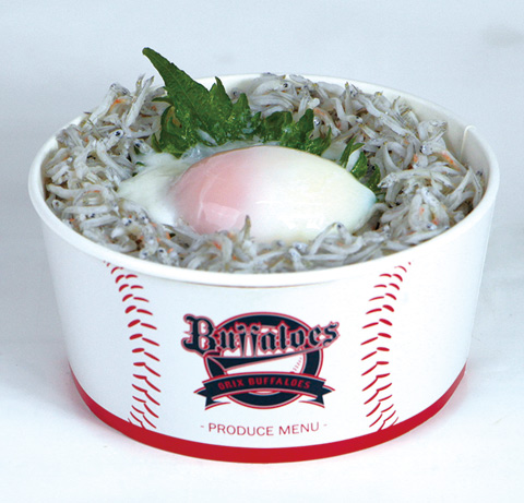 10/5シーズン最終戦「小谷野選手プロデュースメニュー」を販売