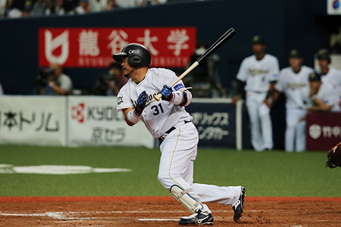 小谷野栄一選手現役引退セレモニー、2018年シーズン本拠地最終戦