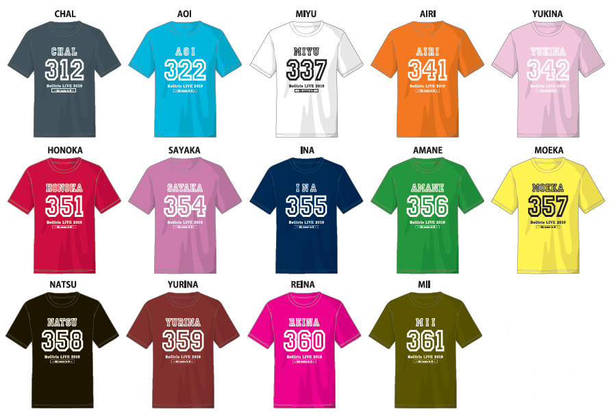 BsGirls LIVE 2019 ～ My name is B ～」ライブグッズ発売と会場