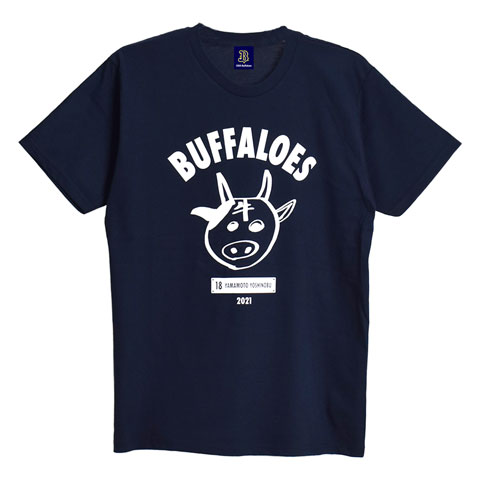 ト*シ様 直筆サイン9名　オリックス　2021年優勝記念Tシャツ Buffaloes×ChampionTシャツ（ボール） | オリックス