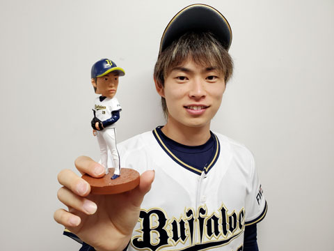 オリックス・バファローズ 山本由伸 ボブルヘッド