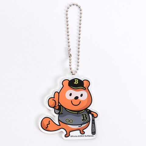 Buffaloes夏の陣ユニフォーム柄箔押しアクリルクリップ