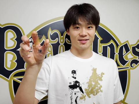 福宗正杉　福宗紅杉　オリックスバファローズ　tシャツ　サイズL 福宗正杉 福宗紅杉 オリックスバファローズ tシャツ サイズL