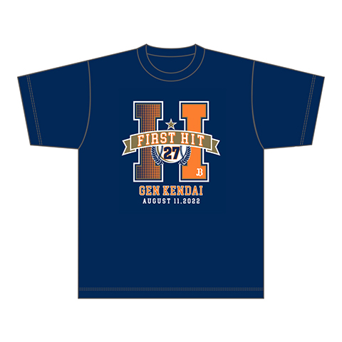 ただ今より！オンライン受注】元謙太選手初安打記念Tシャツ発売