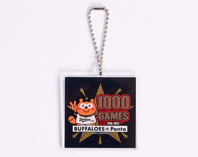 8月5日（土）発売】バファローズ☆ポンタ1000試合達成記念グッズ