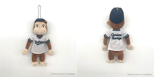 おさるのジョージ オリックス コラボ トートバッグ キーホルダー 塗り絵 セット 6月28日（金）発売】「おさるのジョージ」コラボグッズ