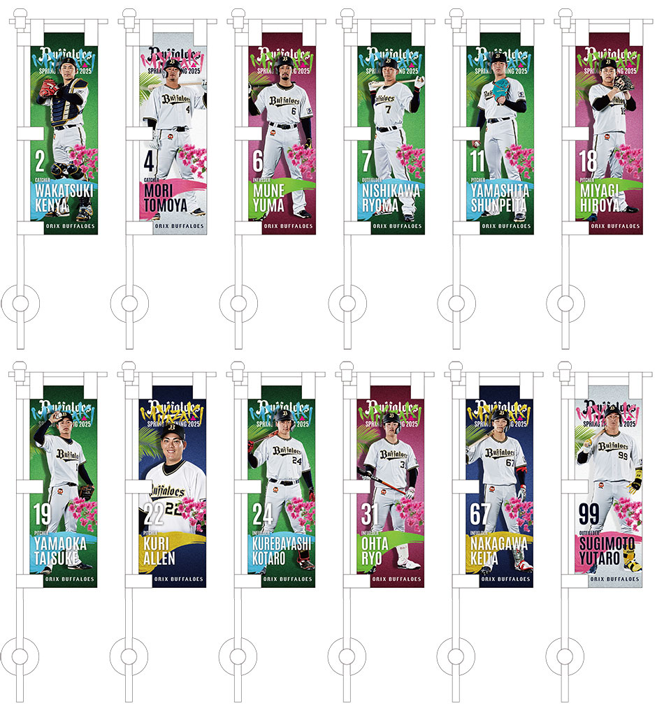 オリックスバファローズ 2025年 入会特典グッズ 4点セット おまけ付き オリックスバファローズ 2025年 入会特典グッズ 4点セット