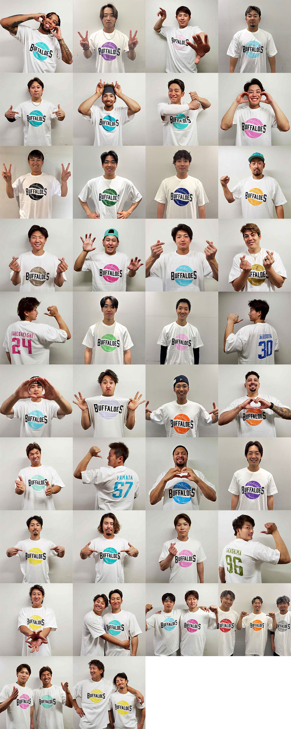 4月18日（金）発売】選手プロデュースTシャツ発売