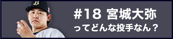 18 宮城 大弥 選手名鑑2025 | オリックス・バファローズ