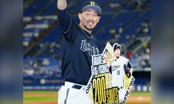 平野佳投手がNPB通算200セーブを達成！