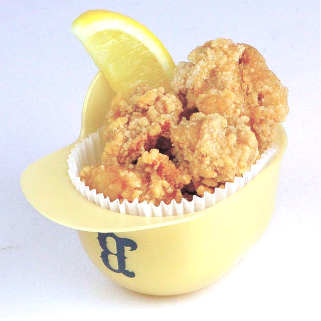 ゴールデンミニヘルメット唐揚げ