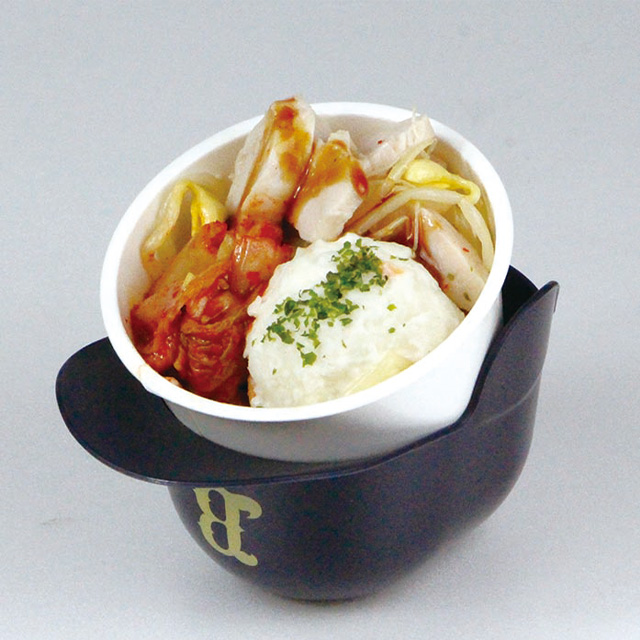 中川選手のピリ辛鶏ナムル