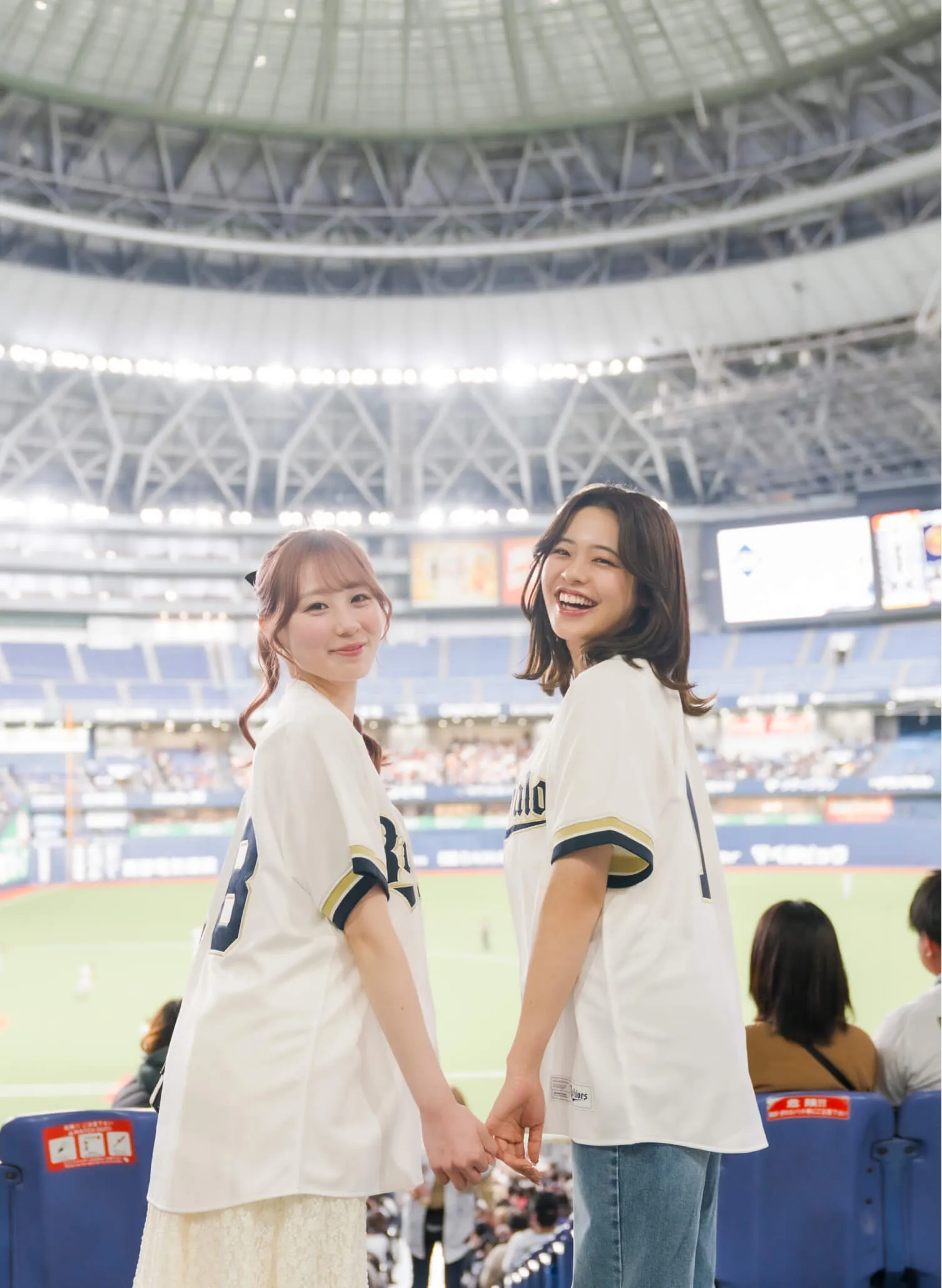 女子会の新定番はドームで野球観戦