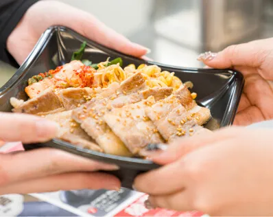 3F 外野 サムギョプサル丼